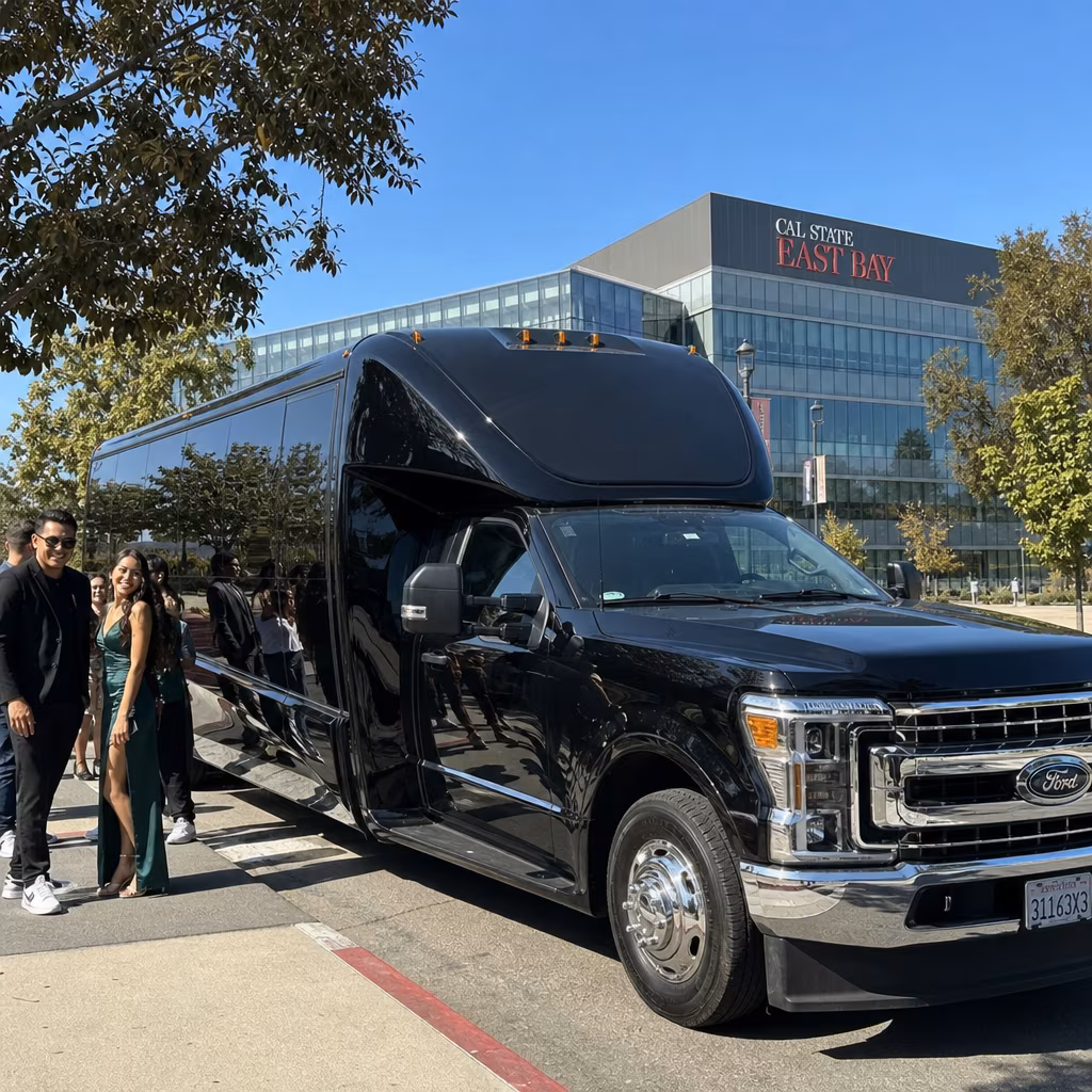 Rent a Bus to Cal State East Bay