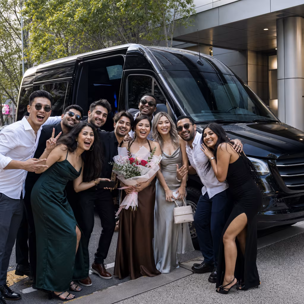 Birthday party bus
