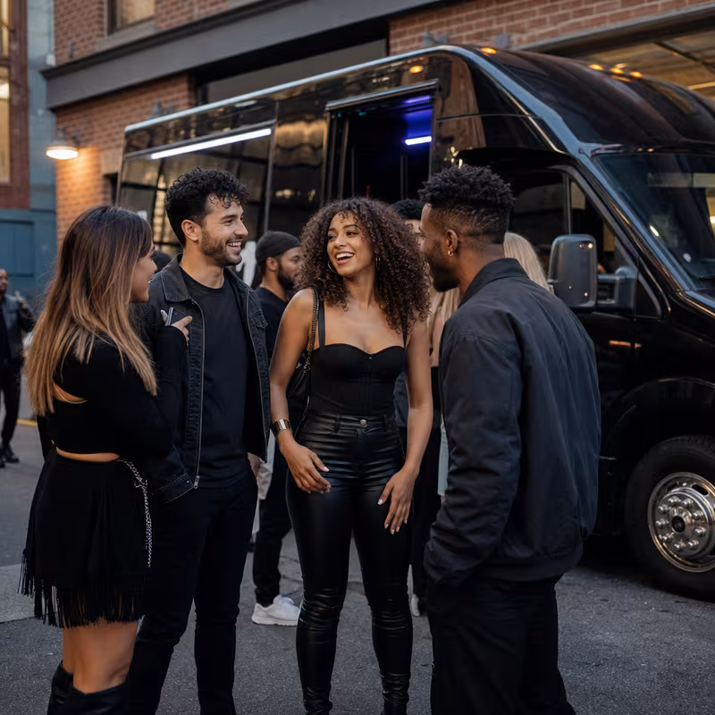 Hayward Concert Transportation fleet vehicle