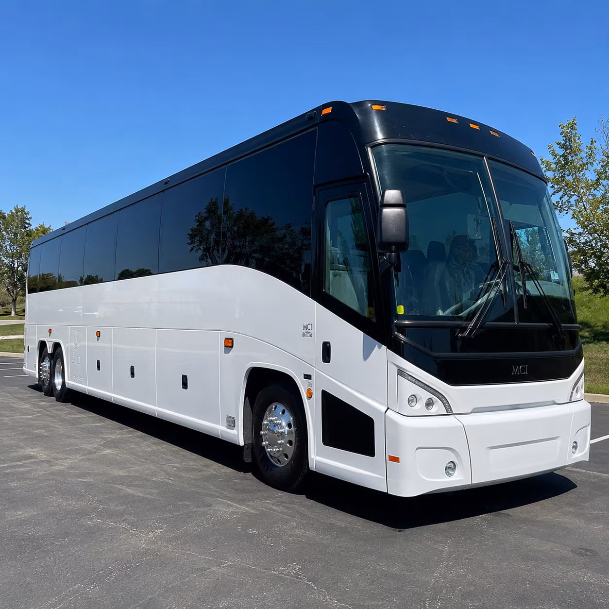 Hayward Airport Shuttle & Transportation party bus exterior