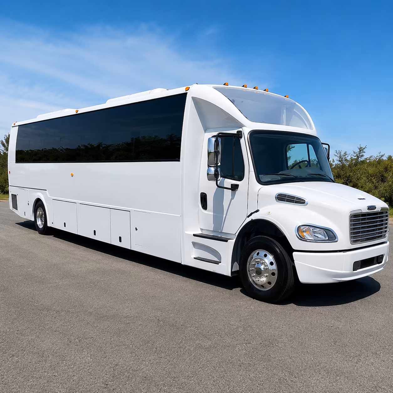 Hayward Birthday, Sweet 16, & Quinceañera Transportation party bus exterior