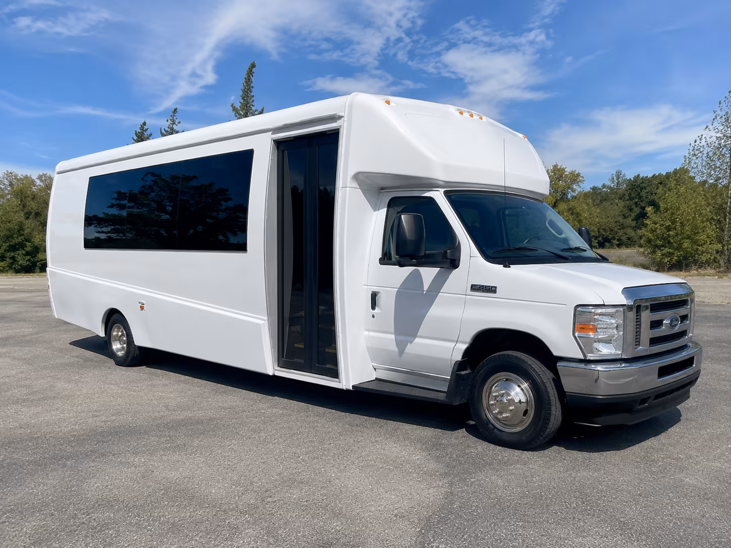 Hayward Concert & Music Festival Transportation party bus exterior