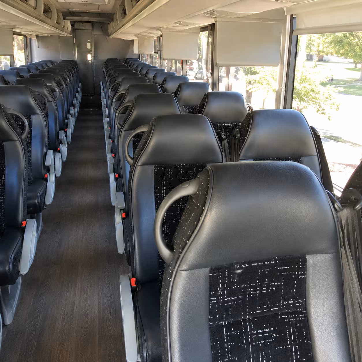 Hayward Corporate Transportation party bus exterior
