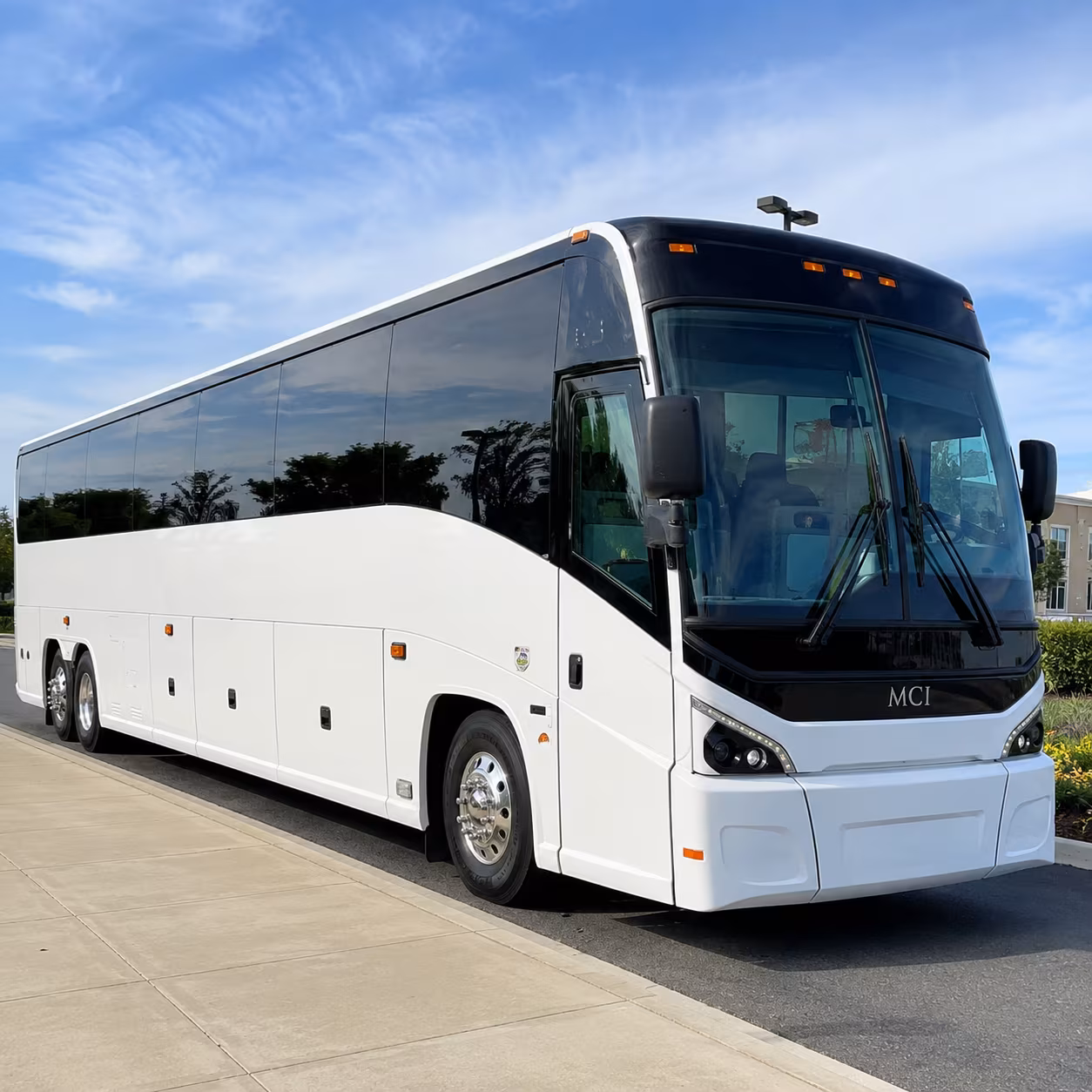 Hayward Corporate Transportation party bus exterior