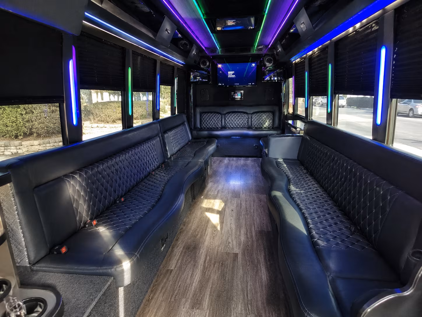 Hayward Prom & Homecoming Transportation onboard seating