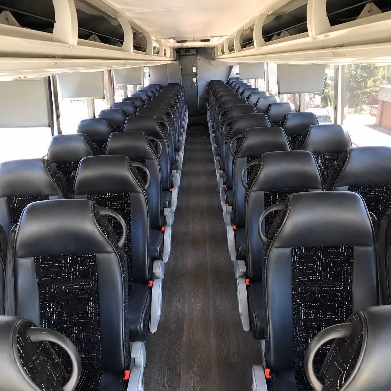 Hayward School Event Transportation party bus exterior