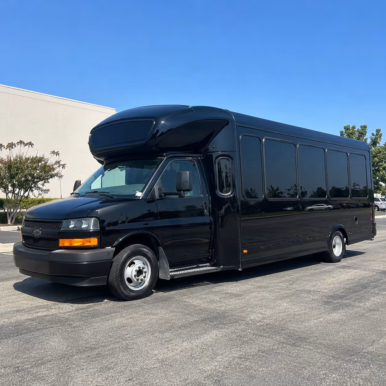 Hayward Wedding Transportation party bus interior