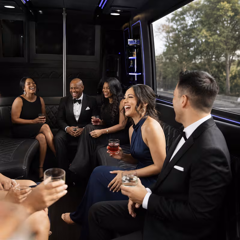 Hayward Prom & Homecoming Transportation fleet vehicle