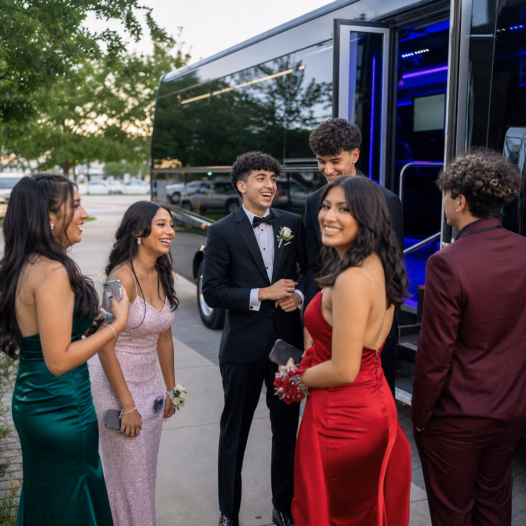 Hayward Prom Party Bus Rental