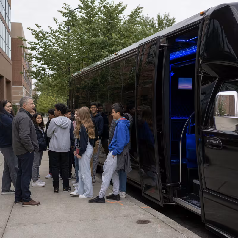 Hayward School Transportation fleet vehicle
