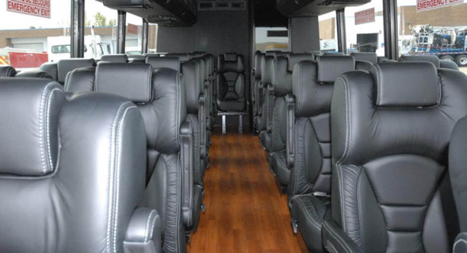 Hayward 20 Passenger Minibus Interior