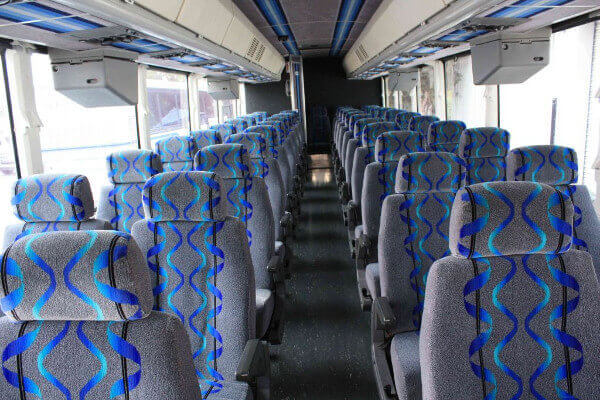 Corona 40 Passenger Coach Bus Interior