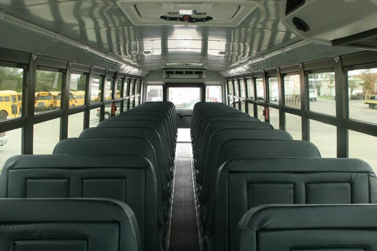 Sunnyvale 47 Passenger School Bus Interior